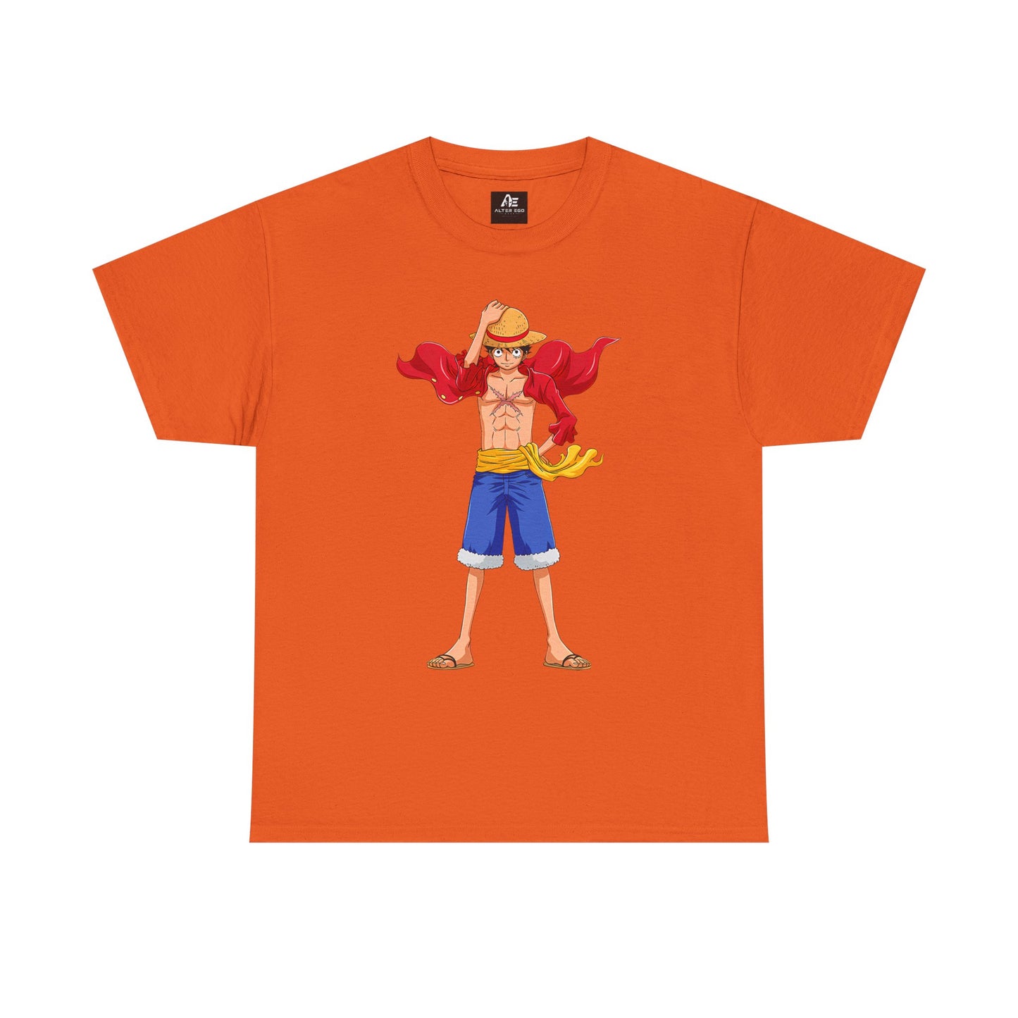 Straw Hat Pirate Tee — Luffy-Inspired Anime Graphic Unisex T-Shirt