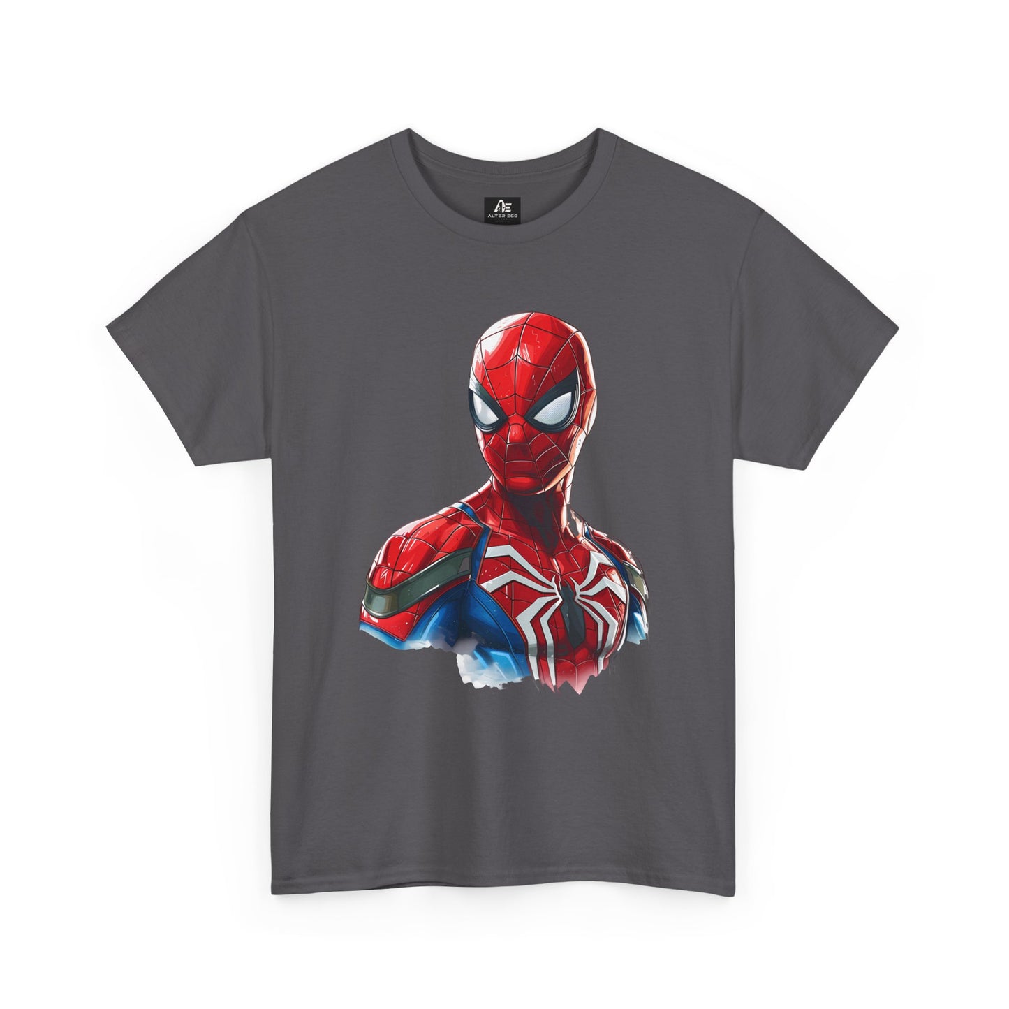 Spider Hero Unisex T-Shirt – Graphic Front Bust & Back Spider Emblem Tee