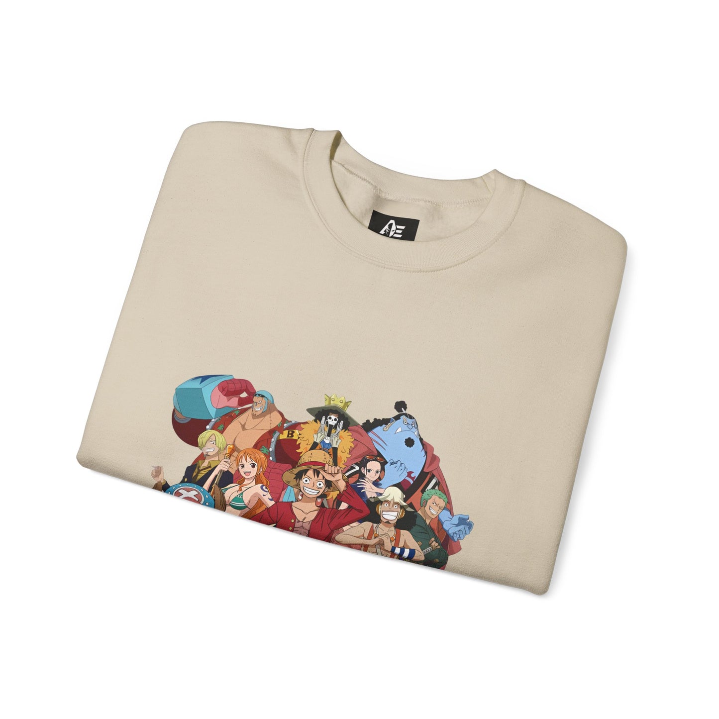 One Piece Crewneck Unisex Sweatshirt — Straw Hat Pirates Graphic Pullover