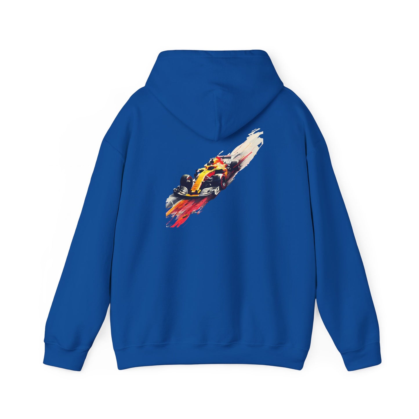 Racing Car Unisex Hoodie — Vintage Formula Racecar Graphic Pullover