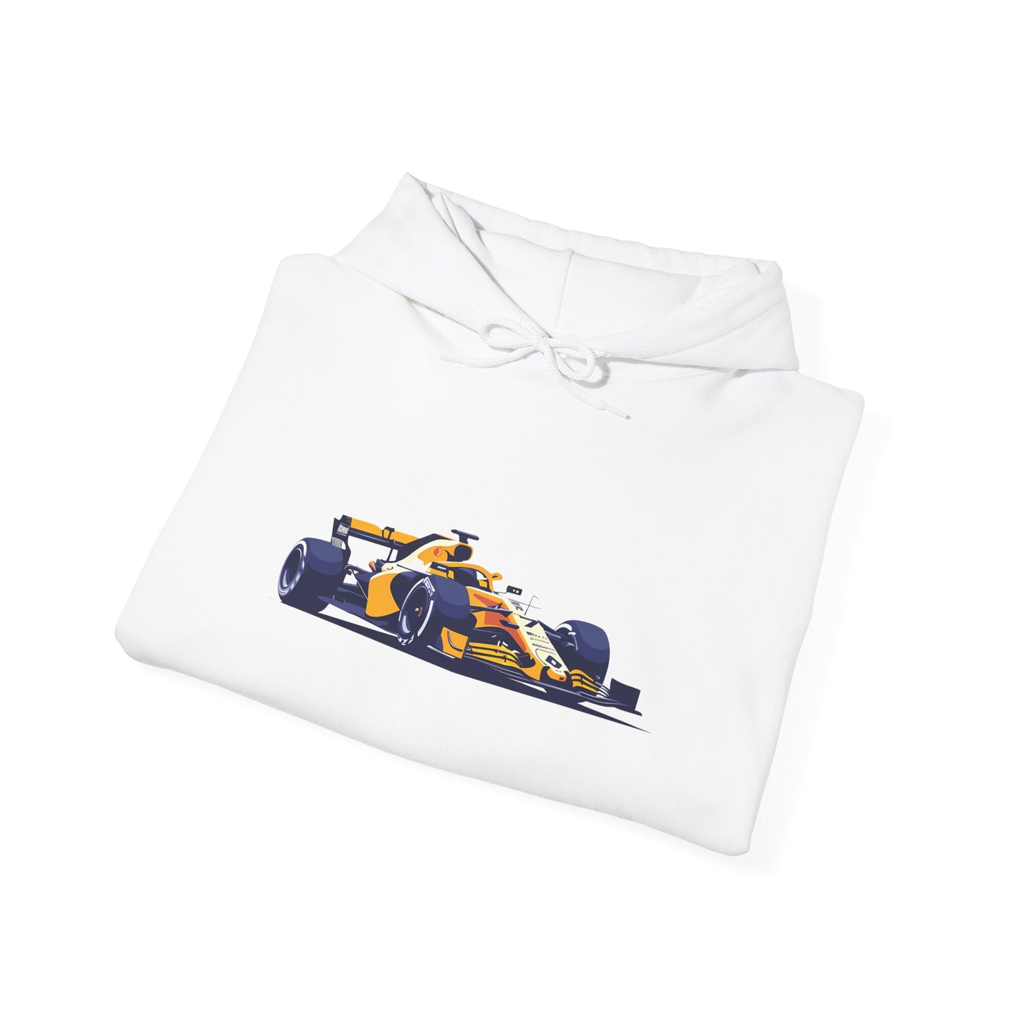 Racing Car Unisex Hoodie — Vintage Formula Racecar Graphic Pullover