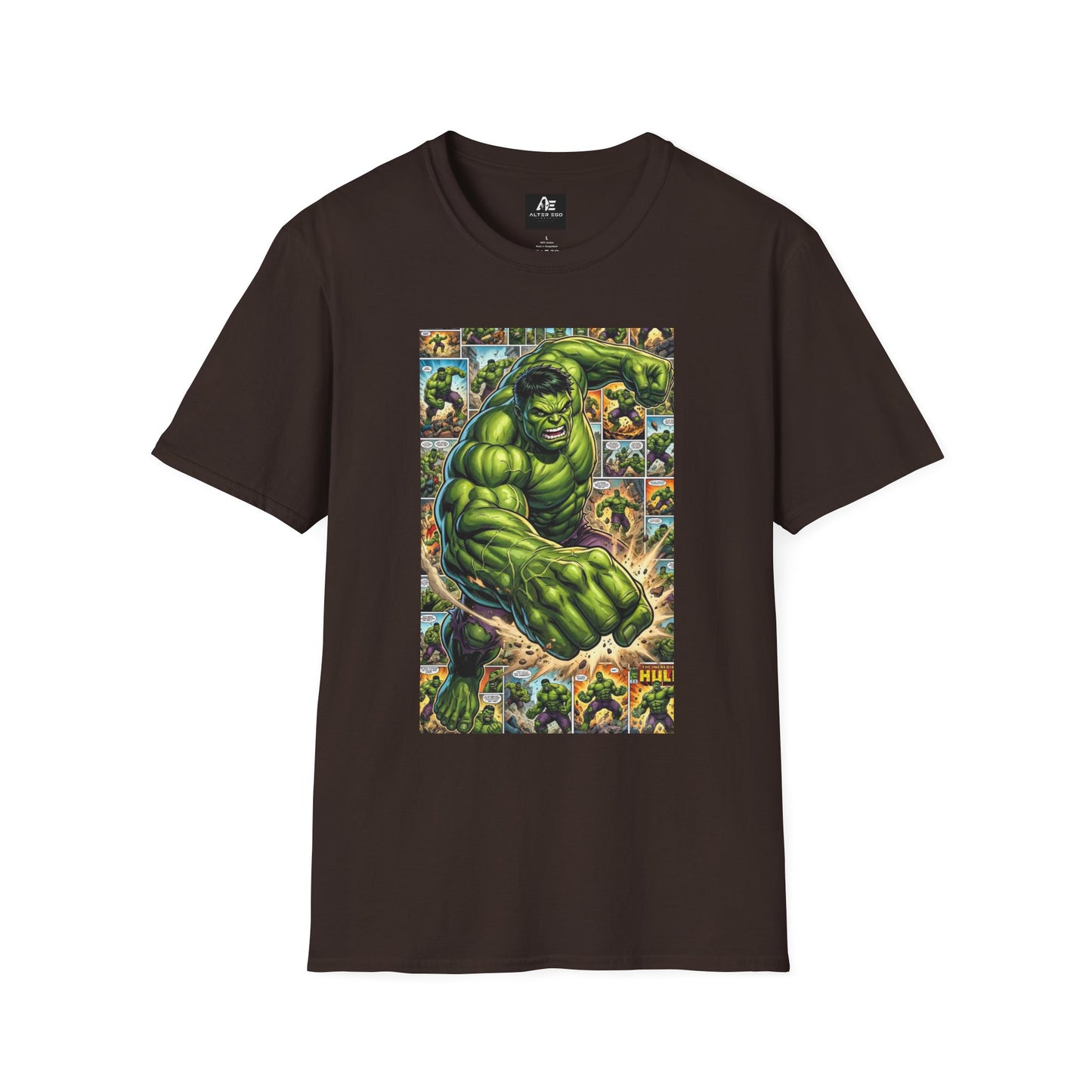 Hulk Comic Collage T-Shirt