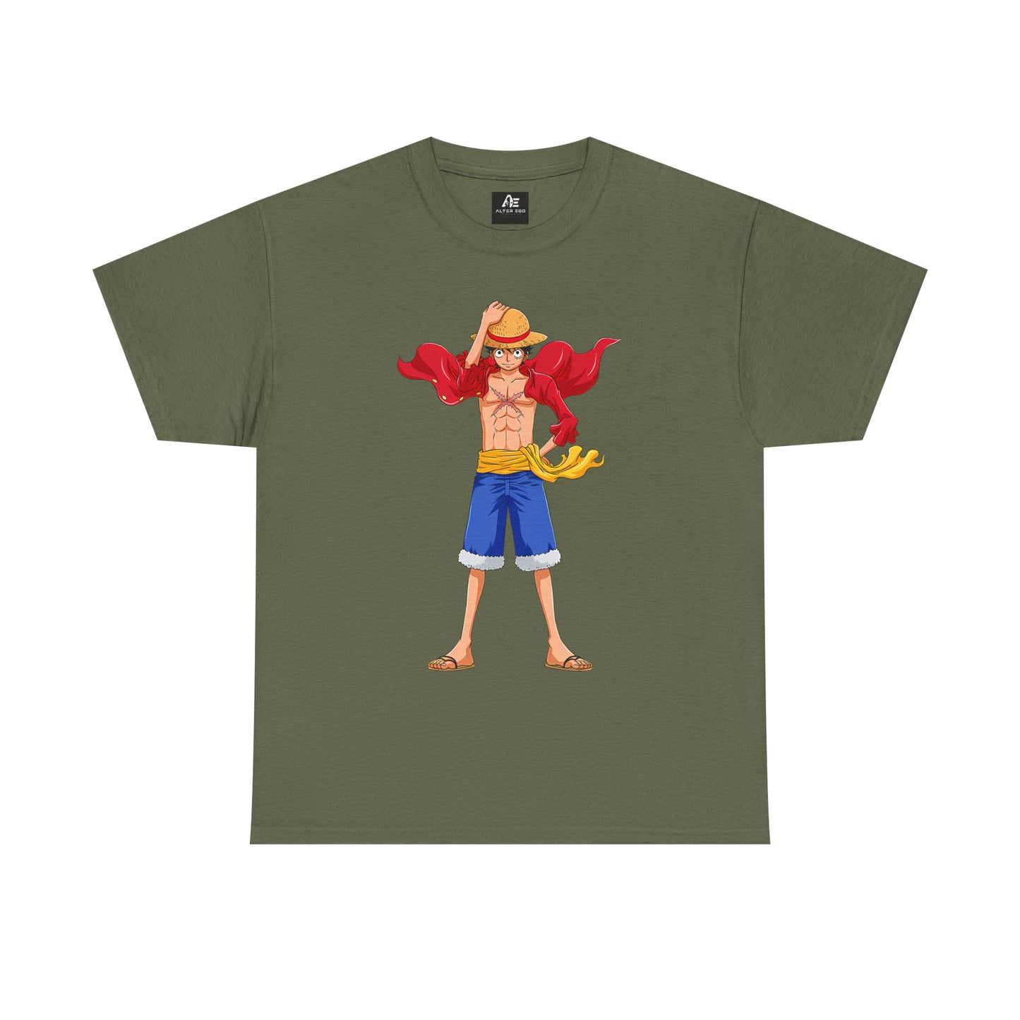 Straw Hat Pirate Tee — Luffy-Inspired Anime Graphic Unisex T-Shirt