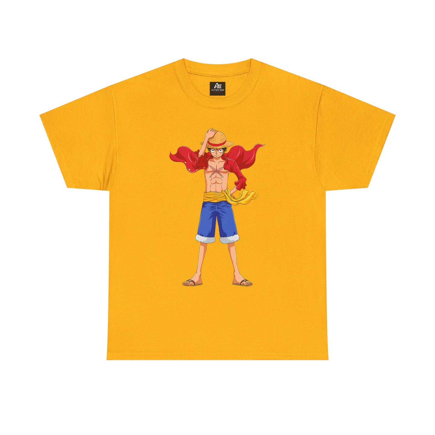 Straw Hat Pirate Tee — Luffy-Inspired Anime Graphic Unisex T-Shirt