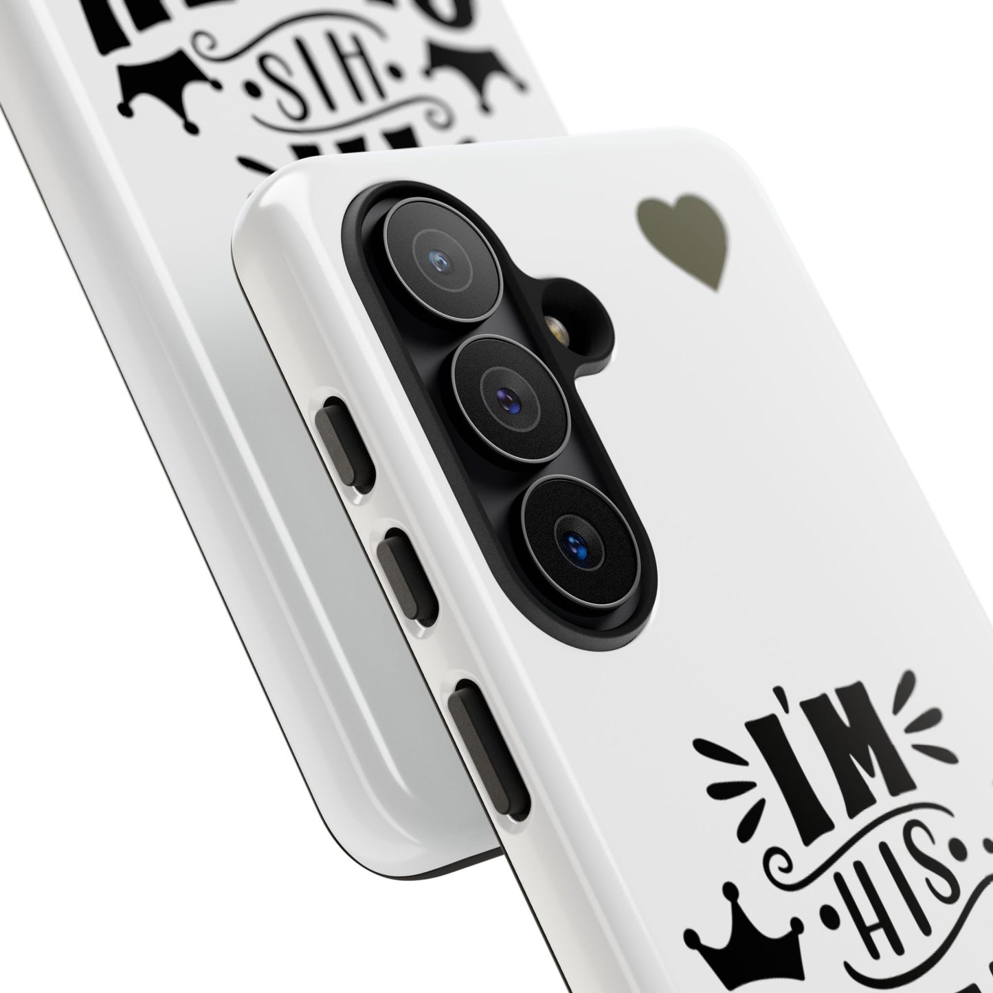 Phone Case — “I’m His Queen” Cute Couples Protective Case