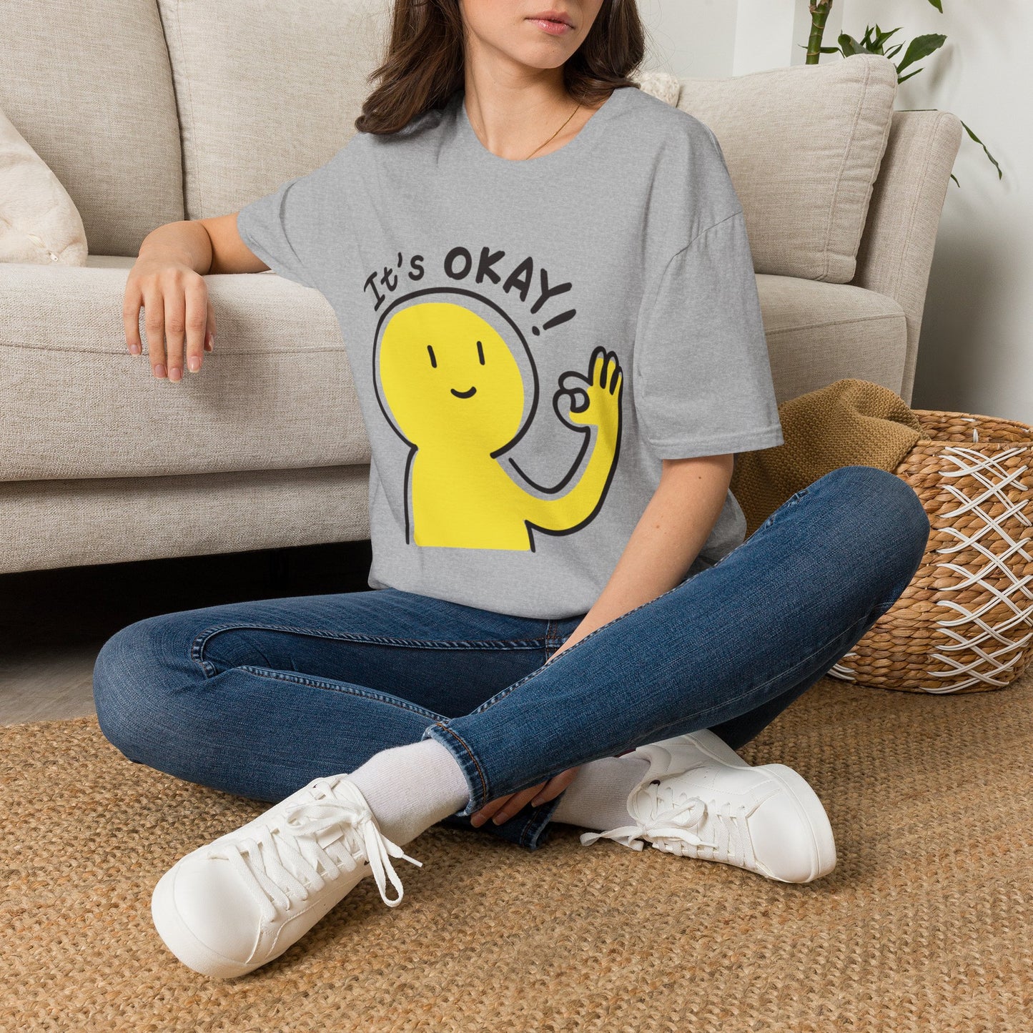 It's Okay! Smiley T-Shirt