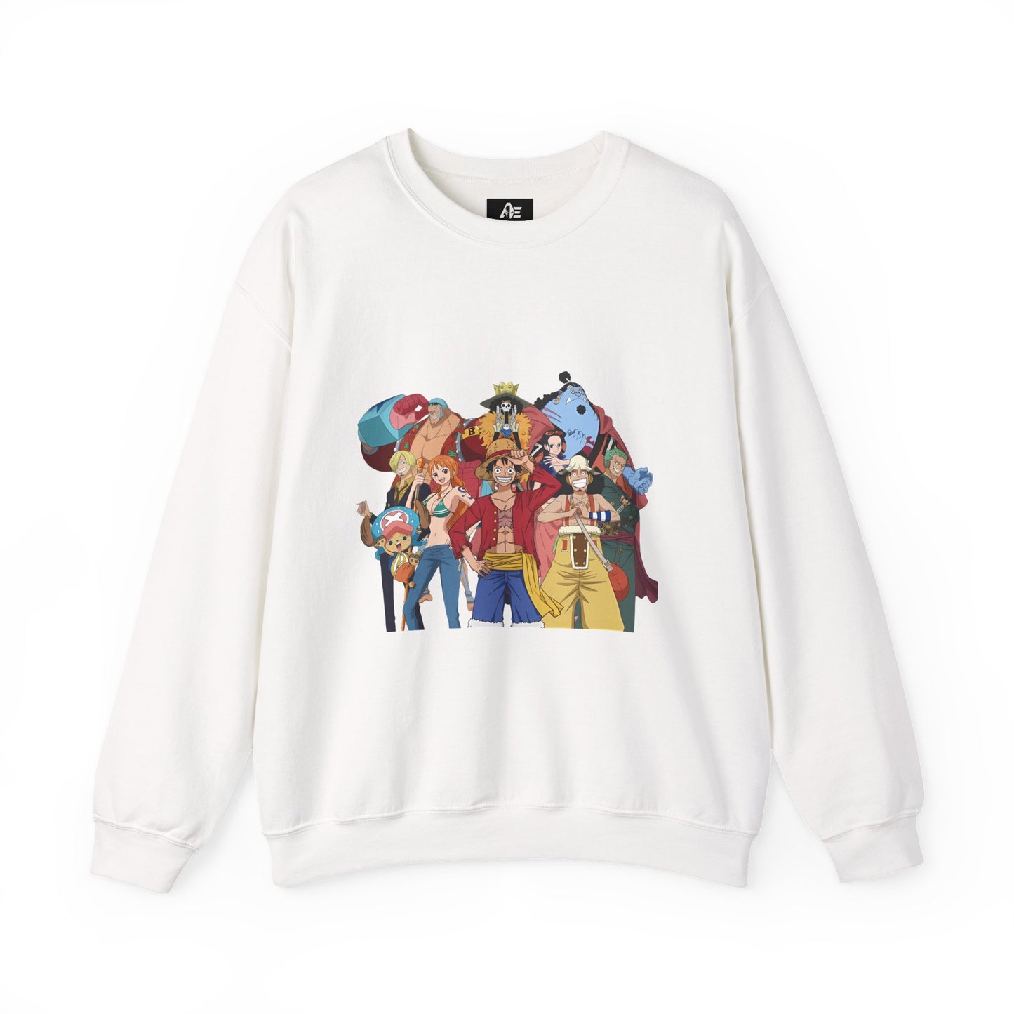 One Piece Crewneck Unisex Sweatshirt — Straw Hat Pirates Graphic Pullover