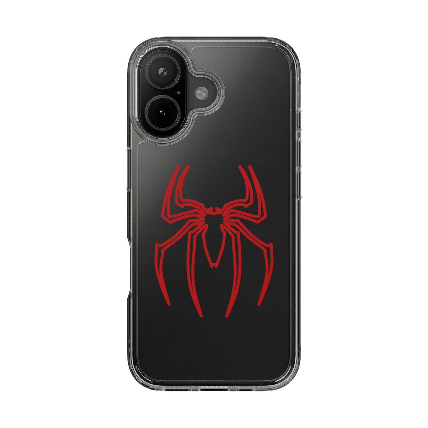 Clear Phone Case — Red Spider Emblem Clear Case