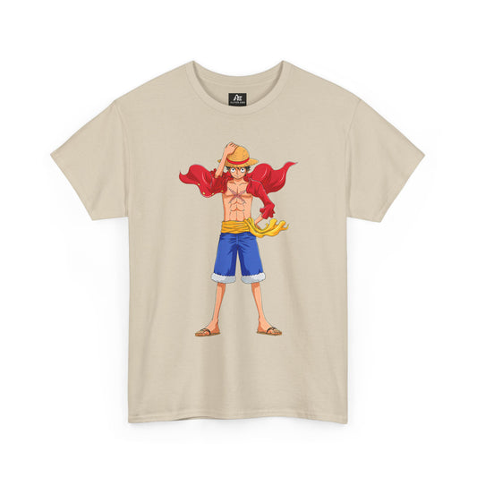 Straw Hat Pirate Tee — Luffy-Inspired Anime Graphic Unisex T-Shirt